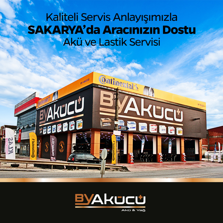 ByAkücü Sakarya Akü ve Lastik Servisi